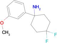 4,4-Difluoro-1-(3-methoxyphenyl)cyclohexanamine