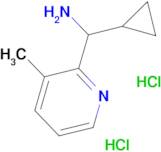 Cyclopropyl(3-methylpyridin-2-yl)methanamine dihydrochloride