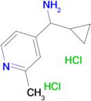 Cyclopropyl(2-methylpyridin-4-yl)methanamine dihydrochloride