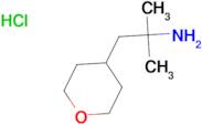 2-Methyl-1-(tetrahydro-2H-pyran-4-yl)propan-2-amine hydrochloride