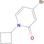 4-Bromo-1-cyclobutylpyridin-2(1H)-one