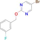 5-Bromo-2-(3-fluorobenzyloxy)pyrimidine