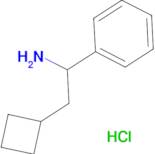 2-Cyclobutyl-1-phenylethanamine hydrochloride