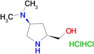 [(2S,4S)-4-(dimethylamino)-2-pyrrolidinyl]methanol dihydrochloride