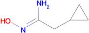 (1Z)-2-cyclopropyl-N'-hydroxyethanimidamide