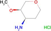 rac-[(3R,4R)-3-methoxytetrahydro-2H-pyran-4-yl]amine hydrochloride