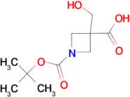 1-(tert-butoxycarbonyl)-3-(hydroxymethyl)-3-azetidinecarboxylic acid