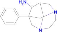 1-phenyl-3,6-diazatricyclo[4.3.1.1~3,8~]undecan-9-amine