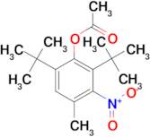 Acetic acid 2,6-di-tert-butyl-4-methyl-3-nitro-phenyl ester