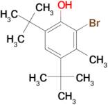 2-Bromo-4,6-di-tert-butyl-3-methyl-phenol