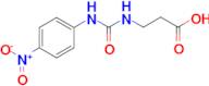 3-[3-(4-Nitro-phenyl)-ureido]-propionic acid