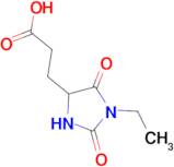 3-(1-Ethyl-2,5-dioxo-imidazolidin-4-yl)-propionic acid