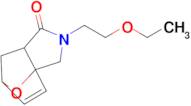 3-(2-ethoxyethyl)-10-oxa-3-azatricyclo[5.2.1.01,5]dec-8-en-4-one