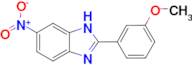 2-(3-methoxyphenyl)-5-nitro-1H-benzimidazole