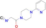 4-(2-pyridyl)-piperazino-isocyano-acetamide