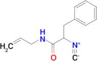 N-Allyl-2-benzyl-2-isocyano-acetamide