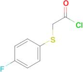 [(4-fluorophenyl)sulfanyl]acetyl chloride