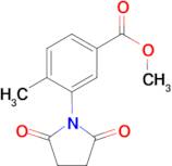 3-(2,5-Dioxo-pyrrolidin-1-yl)-4-methyl-benzoic acid methyl ester