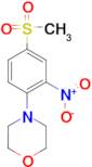 4-(4-Methanesulfonyl-2-nitro-phenyl)-morpholine