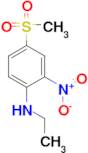 Ethyl-(4-methanesulfonyl-2-nitro-phenyl)-amine