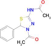 N-(4-Acetyl-5-phenyl-4,5-dihydro-[1,3,4]thiadiazol-2-yl)-acetamide