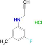 (3-Fluoro-5-methyl-phenyl)-prop-2-ynyl-amine;hydrochloride