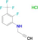 (2-Fluoro-3-trifluoromethyl-phenyl)-prop-2-ynyl-amine;hydrochloride