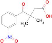 3,3-Dimethyl-4-(3-nitro-phenyl)-4-oxo-butyric acid