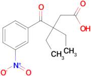 3-Ethyl-3-(3-nitro-benzoyl)-pentanoic acid