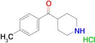 Piperidin-4-yl-p-tolyl-methanone;hydrochloride