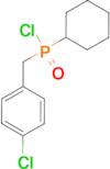 Cyclohexyl-(methyl-4-chloro-benzene)-phosphinic acidchloride