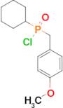 Cyclohexyl-(methyl-4-methoxy-benzene)-phosphinic acidchloride