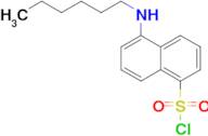 5-Hexylamino-naphthalene-1-sulfonylchloride