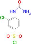 3-Chloro-4-ureido-benzenesulfonylchloride