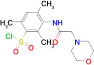 2,4,6-Trimethyl-3-(2-morpholin-4-yl-acetylamino)-benzenesulfonylchloride