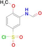 3-Formylamino-4-methoxy-benzenesulfonylchloride