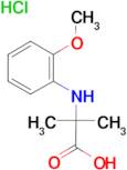 2-(2-Methoxy-phenylamino)-2-methyl-propionic acid; hydrochloride