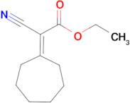 Cyano-cycloheptylidene-acetic acid ethyl ester