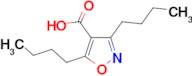 3,5-Dibutyl-isoxazole-4-carboxylic acid