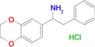 1-(2,3-Dihydro-benzo[1,4]dioxin-6-yl)-2-phenyl-ethylamine;hydrochloride