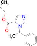 3-(1-Phenyl-ethyl)-3H-imidazole-4-carboxylic acidpropylester