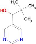 2,2-Dimethyl-1-pyrimidin-5-yl-propan-1-ol