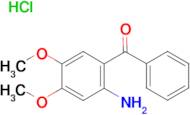 (2-Amino-4,5-dimethoxy-phenyl)-phenyl-methanone; hydrochloride