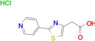 (2-Pyridin-4-yl-thiazol-4-yl)-acetic acid; hydrochloride
