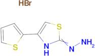 (4-Thiophen-2-yl-thiazol-2-yl)-hydrazine; hydrobromide