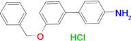 3'-Benzyloxy-biphenyl-4-ylamine;hydrochloride