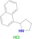 2-Naphthalen-1-yl-pyrrolidine; hydrochloride