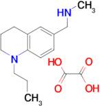 Methyl-(1-propyl-1,2,3,4-tetrahydro-quinolin-6-ylmethyl)-amine;oxalic acidsalt