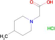 (4-Methyl-piperidin-1-yl)-acetic acid;hydrochloride