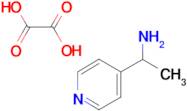 1-Pyridin-4-yl-ethylamine;oxalic acidsalt